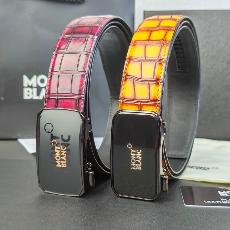 Montblanc belt 35mmX105-125cm 8L110